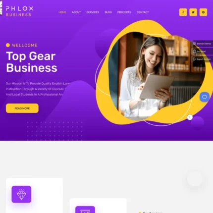 Web-based Business Website Design with Free VPS Web Hosting